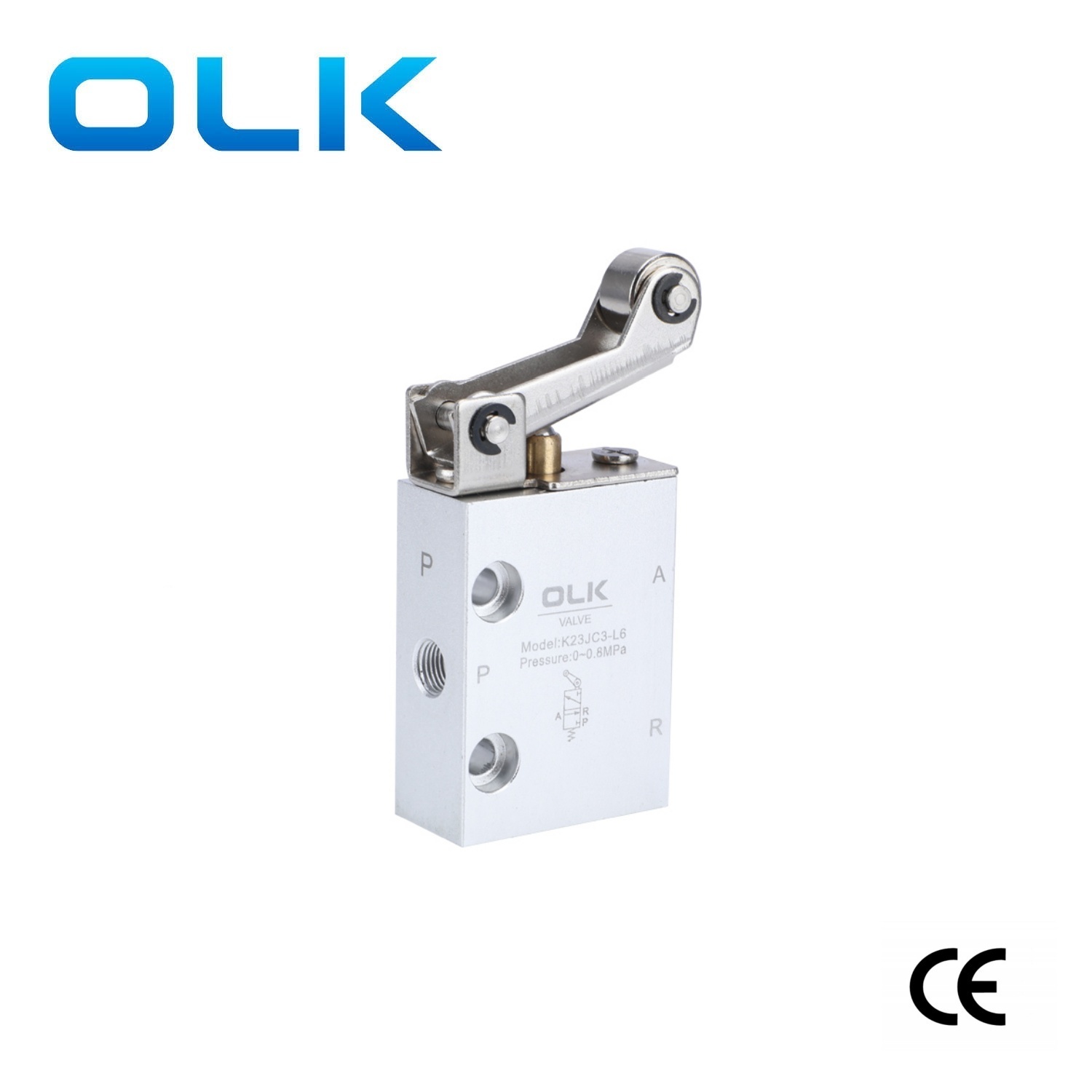 شیر مکانیکی غلتکی K23JC3-L6 3 راه