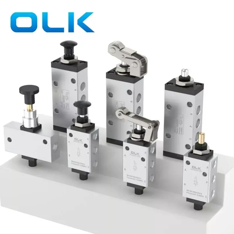شیر کنترل دکمه مکانیکی XQ 3 راه 5 راه